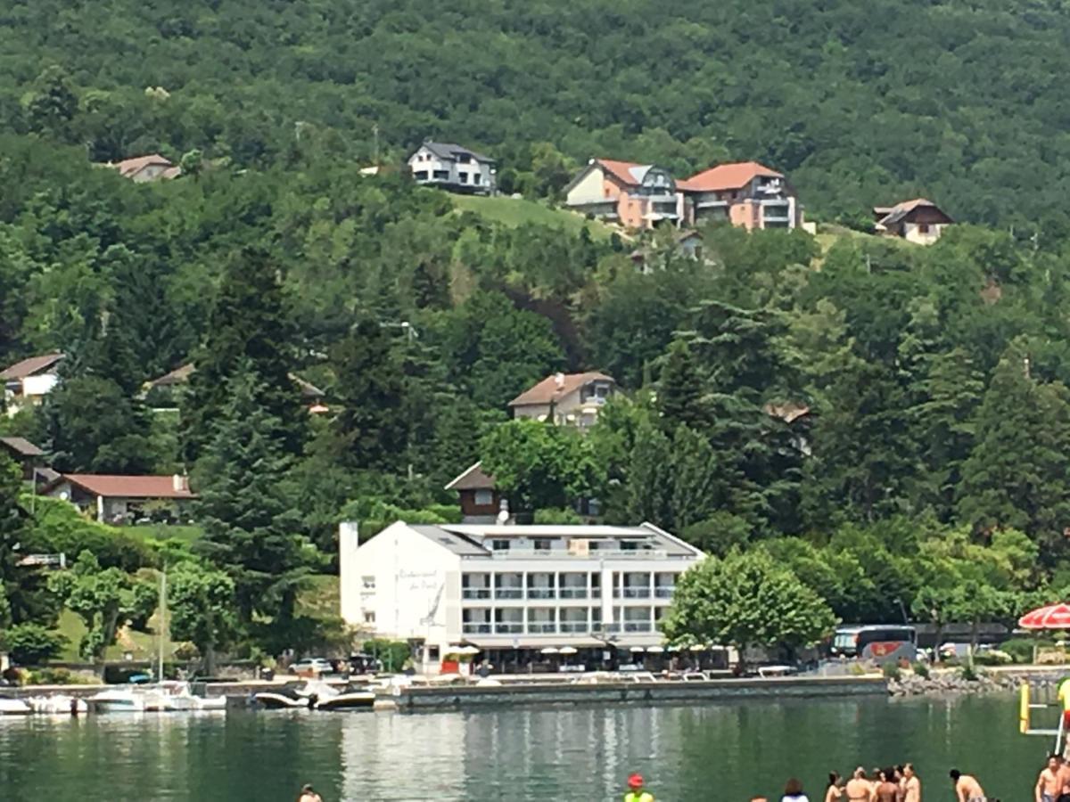 Pieds Dans L'Eau Au Lac Du Bourget Le Bourget-du-Lac Bagian luar foto